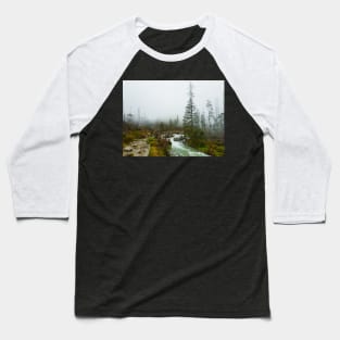 A Foggy Hike Baseball T-Shirt